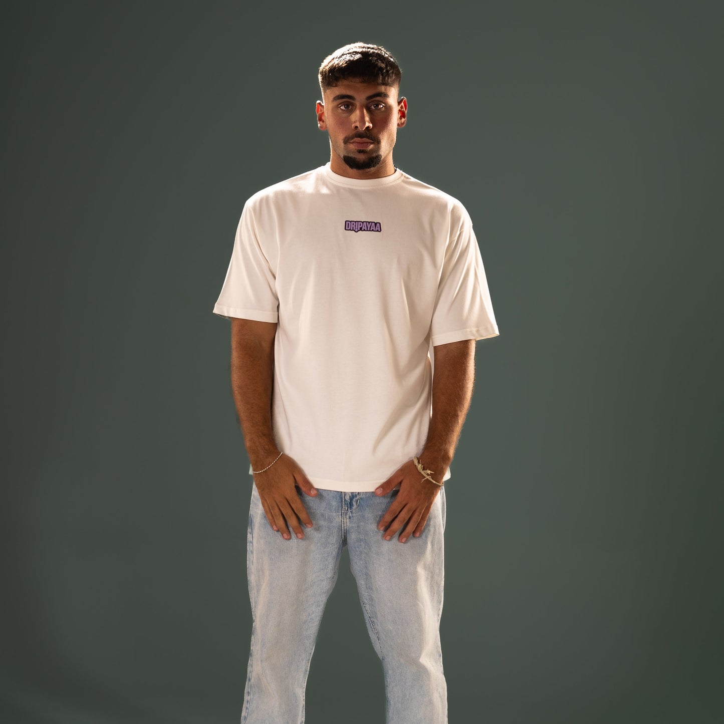 "NMR" Off White T-shirt