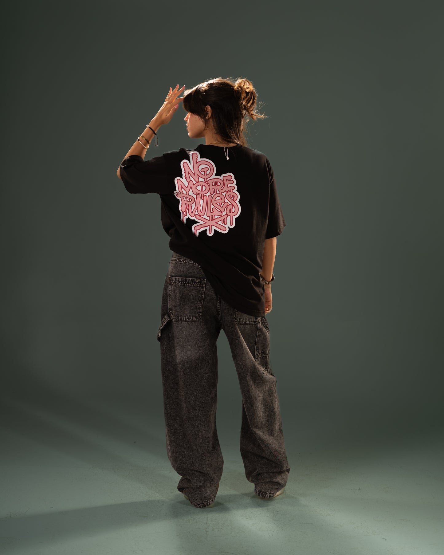 "NMR" Black T-shirt